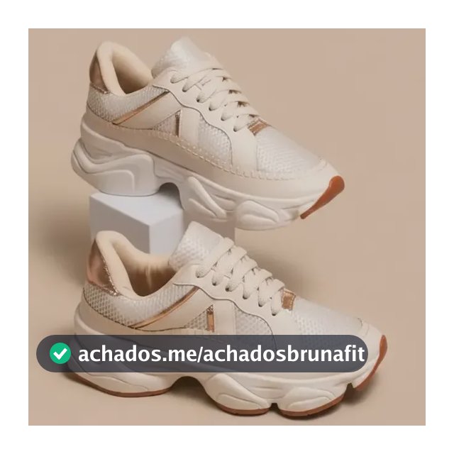 Tênis Feminino Plataforma Casual Chunky Macio Confortável