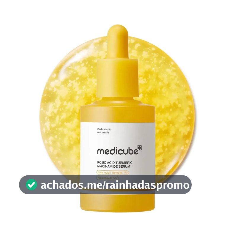 Medicube Kojic Acid Turmeric Niacinamide TRATA MANCHAS 30ml Todo Tipo De Pele melasma