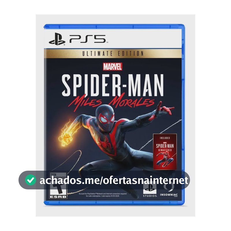 Spider-Man: Miles Morales Ultimate Edition PlayStation 5 (Físico)