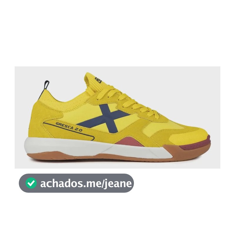 Chuteira Futsal Munich Gresca 2.0 Original Multicolorido 39 Br