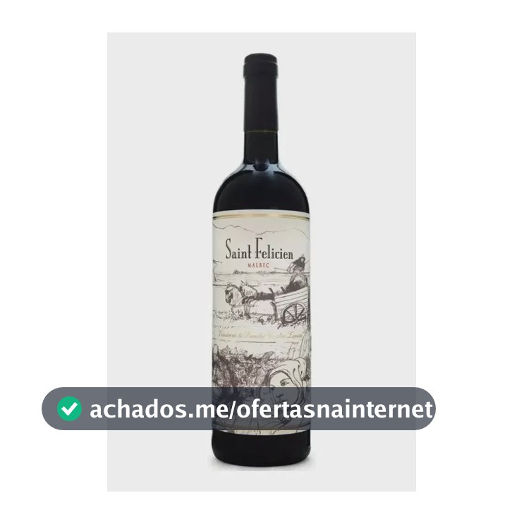 Vinho tinto Saint Felicien Malbec Catena Zapata 750ml