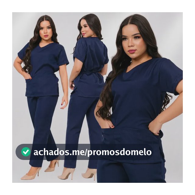 Pijama Cirúrgico Feminino Scrub Hospitalar - Unissex Atacado