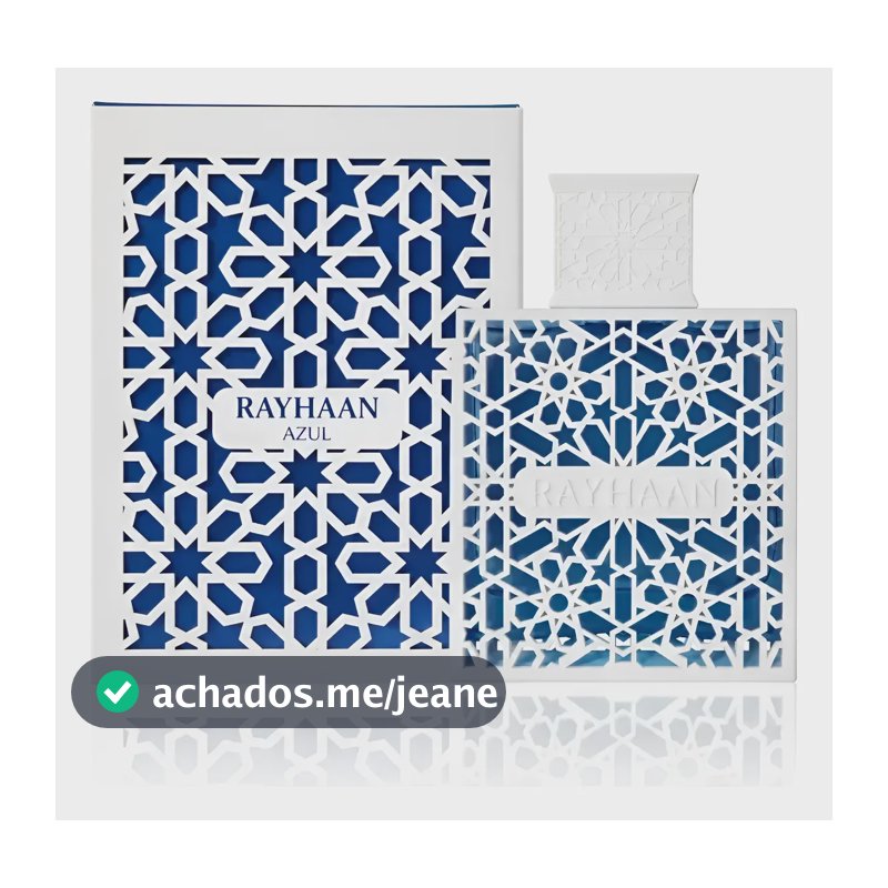Perfume Rayhaan Azul Masculino Edp 100 Ml