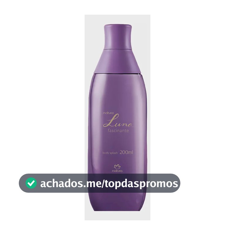 Body Splash Natura Luna Fascinante 200 Ml
