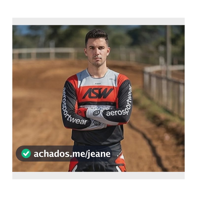 Camisa Motocross Asw Image Hades Enduro Off Road Trilha G Preto, Vermelho E Cinza