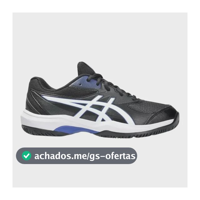 Tenis Asics Infantil Gel-game Gs All Court - Preto