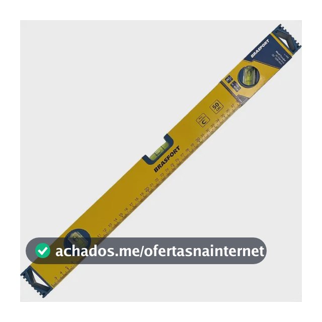 Nivel Base Magnetica Brasfort Aluminio Tubular 20'' 500mm