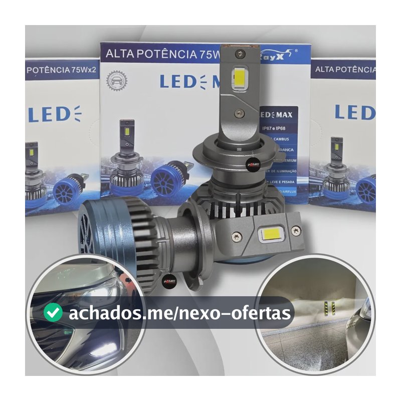 Ultra Led Max 6k 15000lm 150w 12 24v H1 H3 H7 H8 H11 Hb3 Hb4