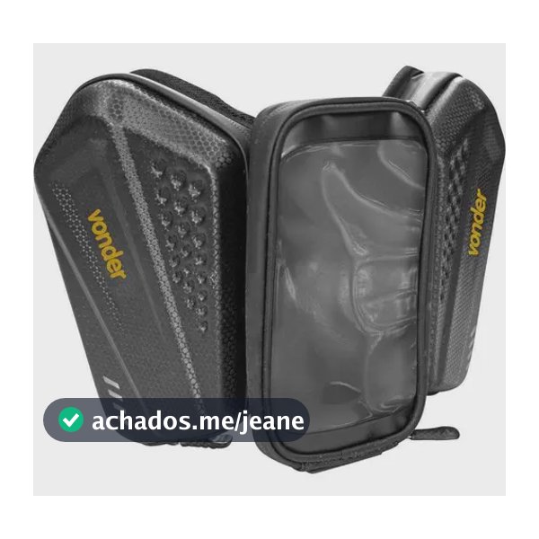 Bolsa Dupla Com Porta-celular Para Bicicleta - Vonder