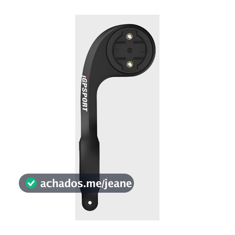 Suporte Guidão Aero Alongado Avançado Gps Bike Igpsport M80 Preto