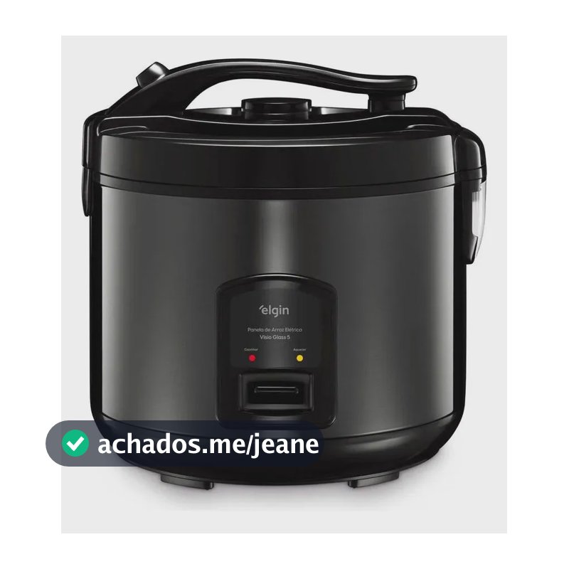 Elgin Visio Glass 5 Cor Preto 60Hz