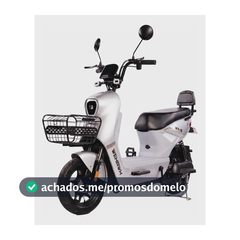 Bicicleta Elétrica Wehawk Wx-15 800w Prata 158
