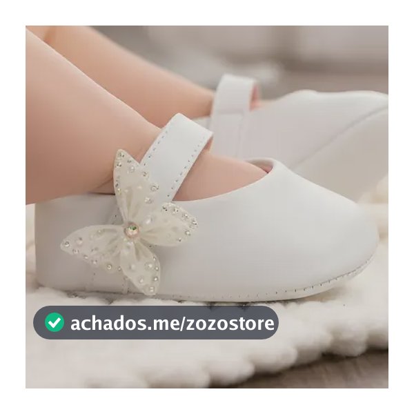 Sapato Bebê Moda Infantil Menina 13ao18 Festa Batizado 01.32