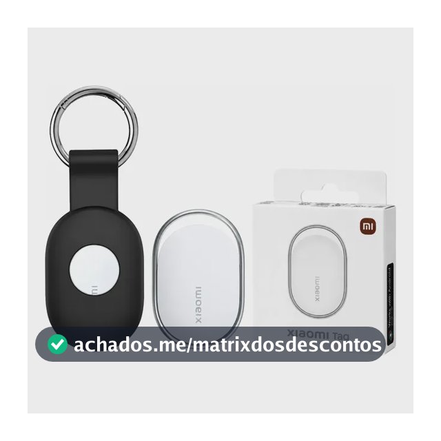 Rastreador Xiaomi Tag Localizador Google E Apple Find Com Nf Branco