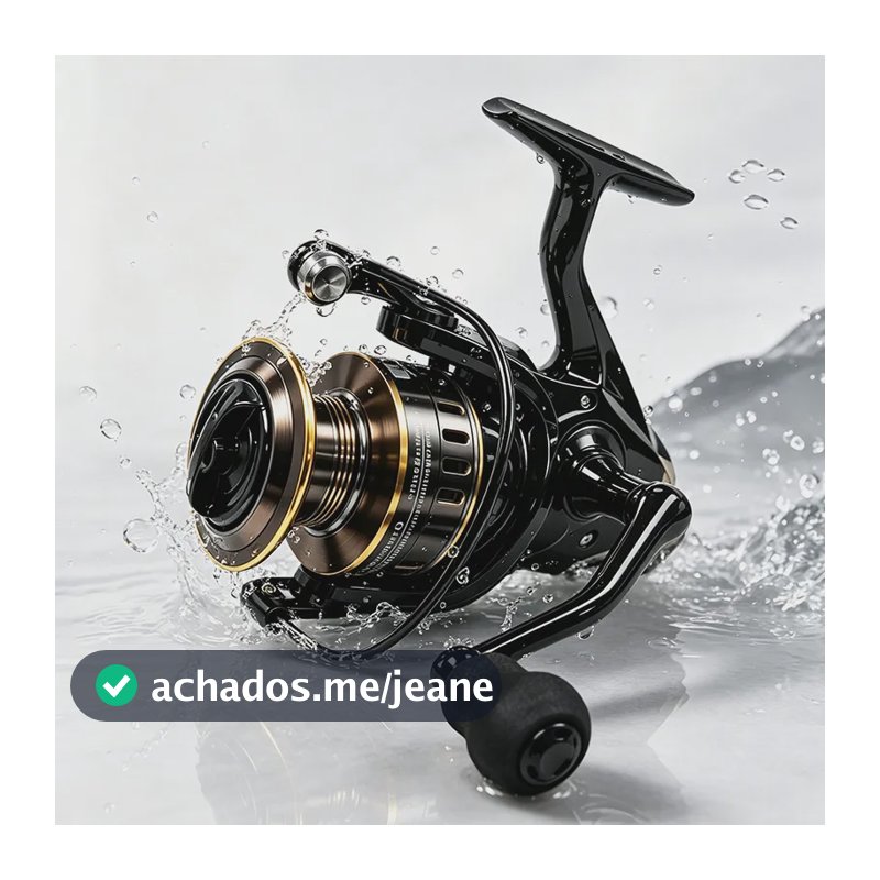 Carretilha Molinete Para Pesca5.2:1manivela Direito/esquerdo A1-he1000-m Direito/esquerdo