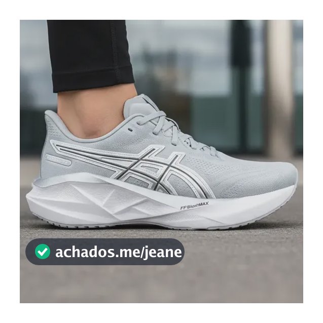 Tênis Asics Novablast 5 Atc Masculino Cinza E Prata