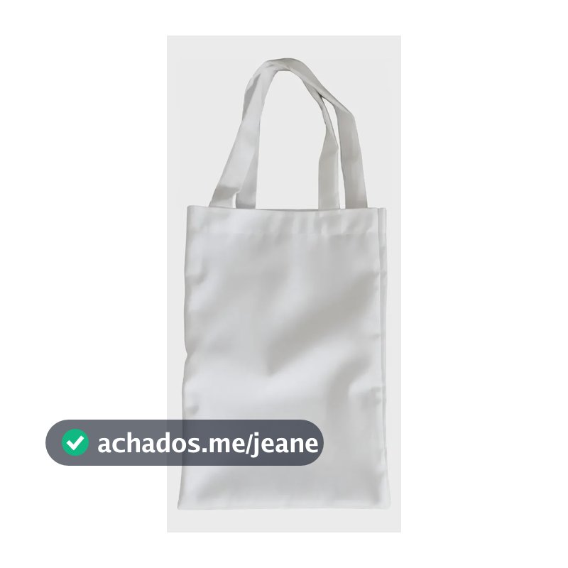 15 Sacolinhas Oxford 100% Poliéster Para Sublimação 20x30 Branco