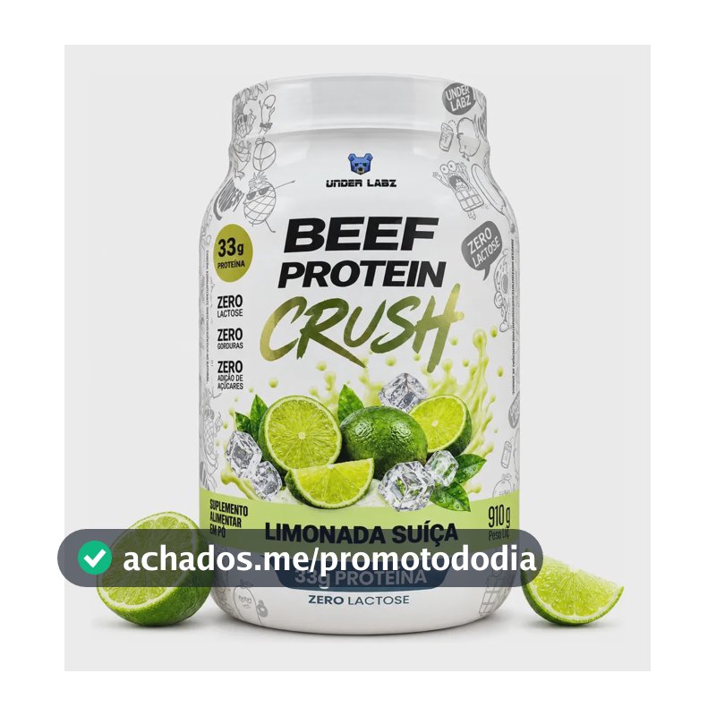Under Labz Beef Protein Limonada Suiça 910 G Proteína Limonada Suíça