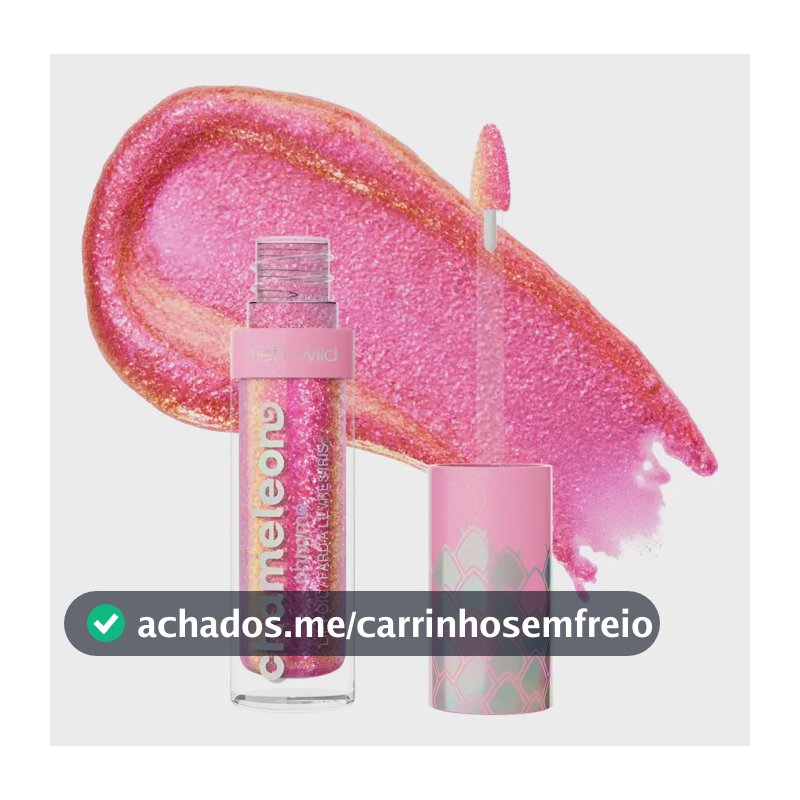 Batom Líquido Longa Duração Brilho Wet N Wild Chameleon Cor Halo's Way