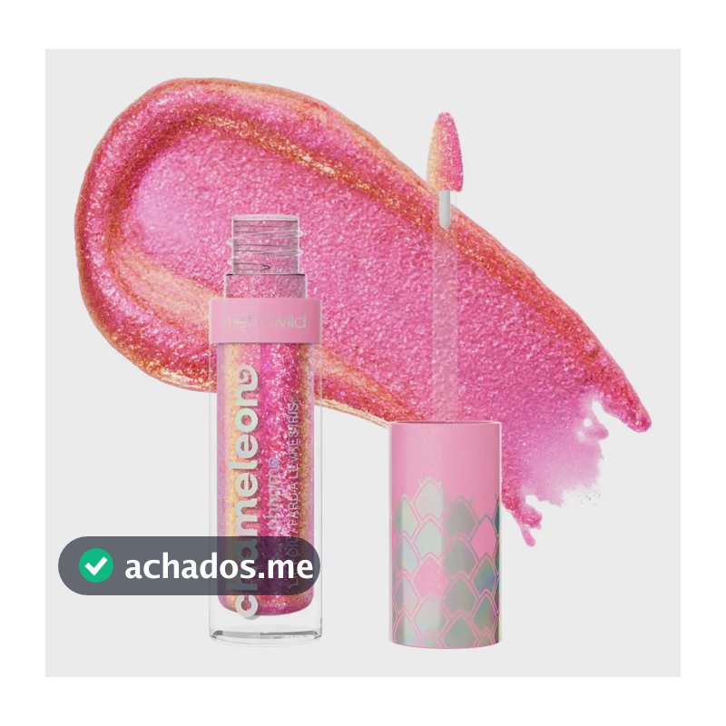 Batom Líquido Longa Duração Brilho Wet N Wild Chameleon Cor Halo's Way