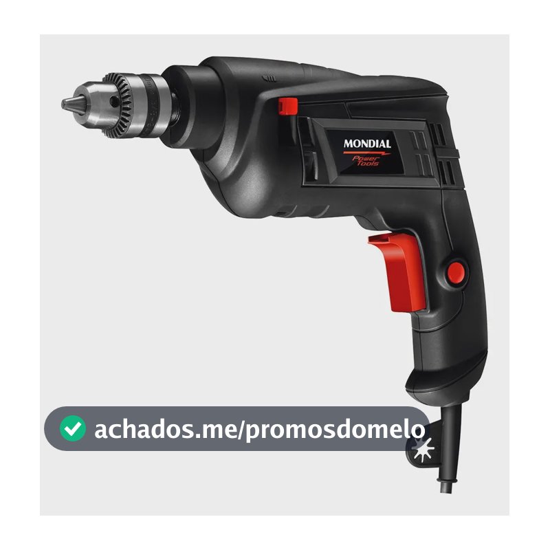Furadeira De Impacto Fi-09 Mondial Preto 550w