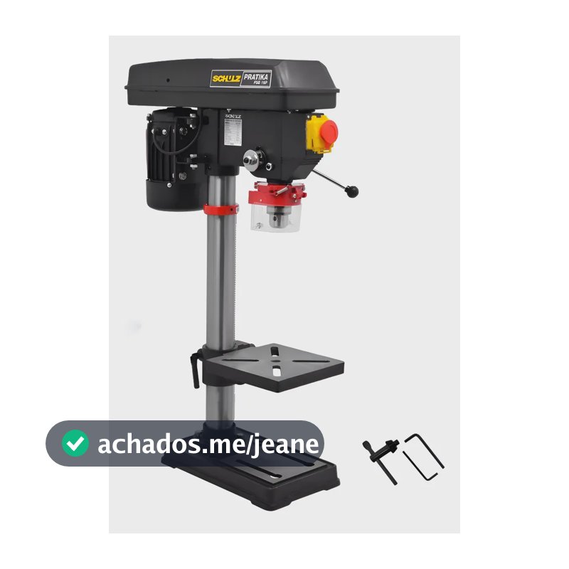 Furadeira De Bancada 1/2hp Mon 220v Schulz Fsb16 127v