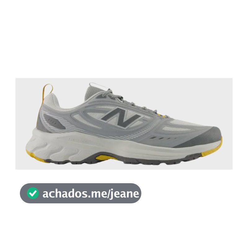 Tênis Masculino New Balance 410 V9 Fresh Foam Original Cinza 44 Br