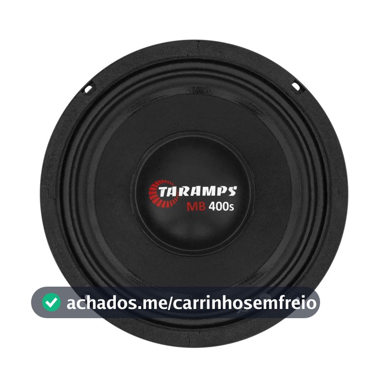 Alto-Falante Woofer Taramps MB 400S 200W RMS de 6" para Som Automotivo