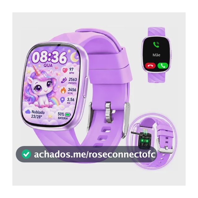 Relógio Infantil Smartwatch Bluetooth Ip68 Chamadas Esportes