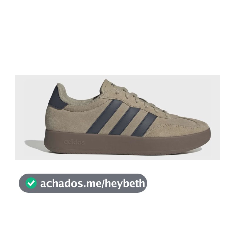Tênis Masculino Barreda adidas Bege Liso 41 Br