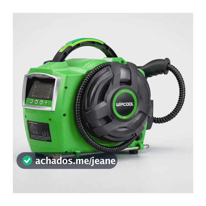 Bomba Lavadora Ar Condicionado Vapor + Ozônio C35s Wipcool Verde/preto 220v 60hz