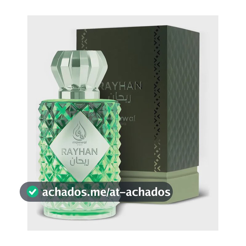 Perfume Árabe Mawwal Rayhan 100ml Eau De Parfum Masculino