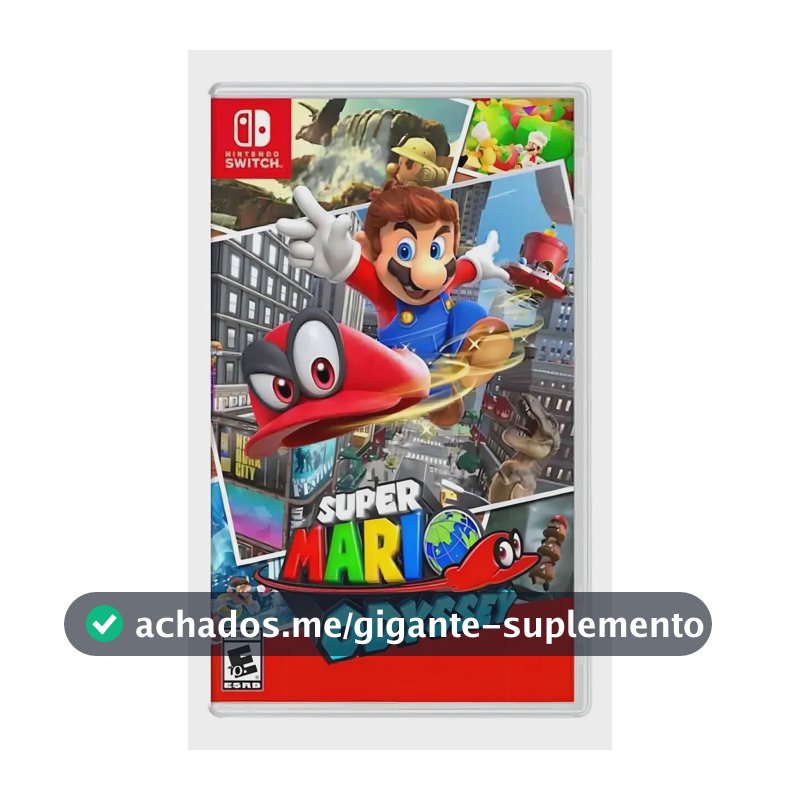 Super Mario Odyssey Switch Midia Fisica