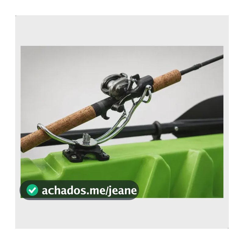 Suporte De Vara De Pesca Para Caiaque Caiman 100/125/135 Prata Único