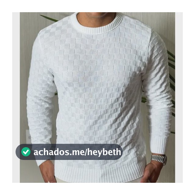 Suéter Masculino Lã Tricot Manga Longa Xadrez Blusa De Frio