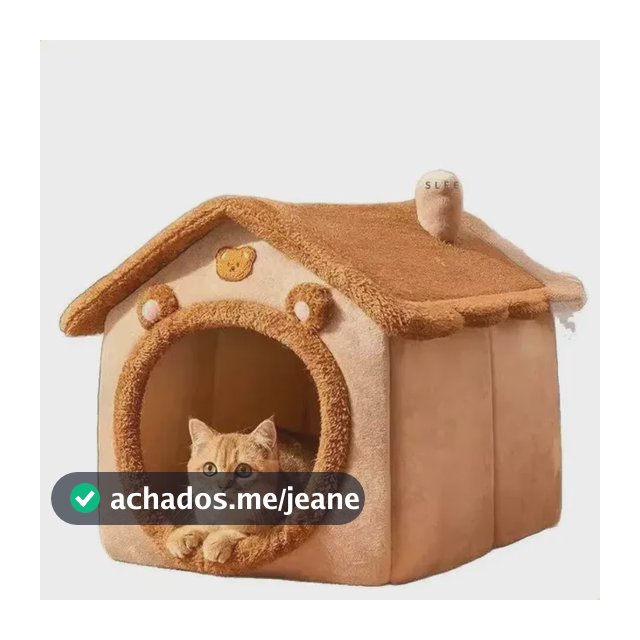 Casa De Caverna Acolchoada Para Gatos E Cães Pequenos Bx A3