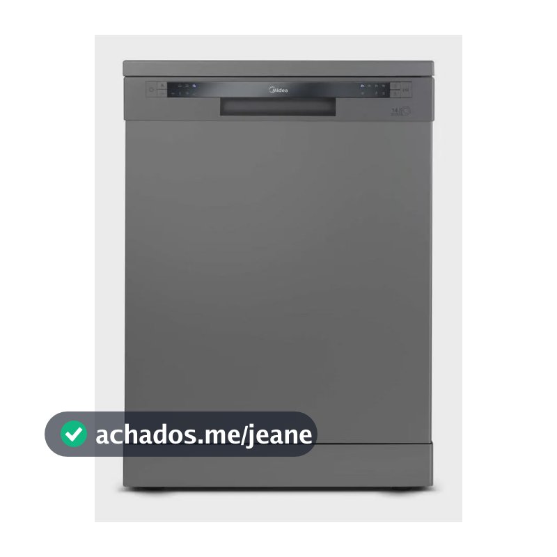 Lava Louças Midea 14 Serviços Cinza