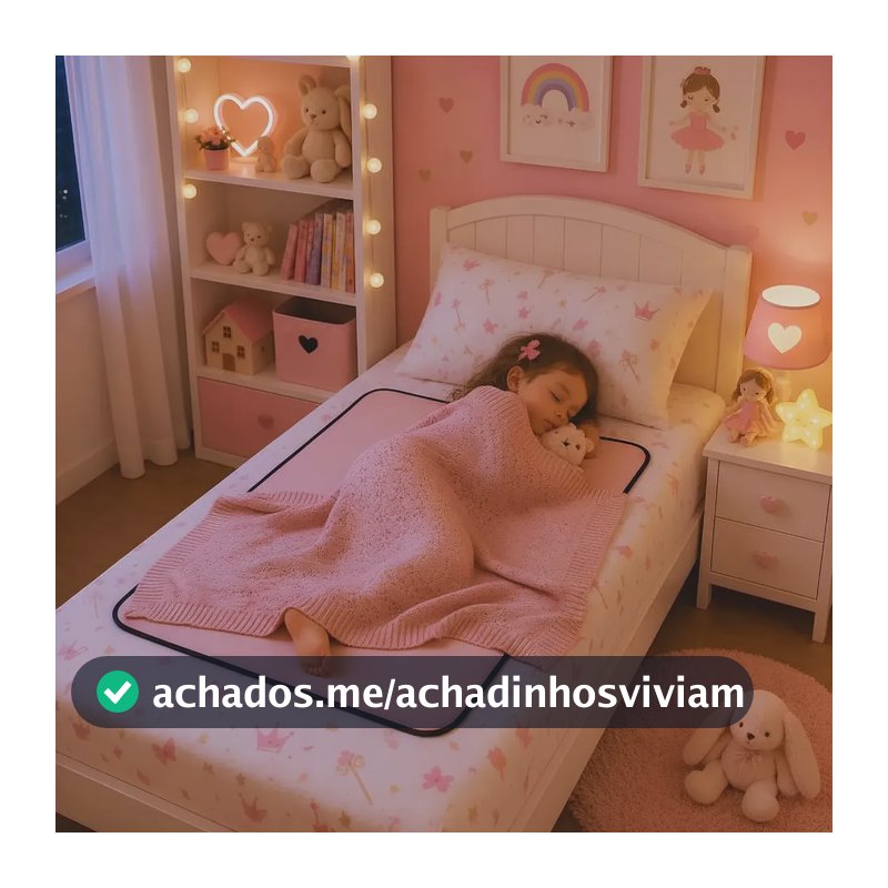 3un Protetor Para Colchão Berço Desfralde Infantil 100x70 Liso Rosa