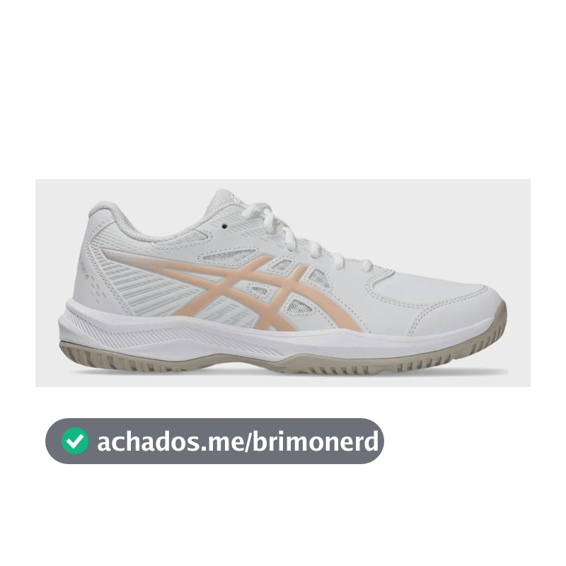 Tênis Feminino Court Slide 4 Asics Branco Liso 37 Br