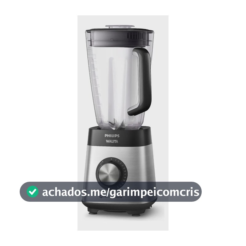 Liquidificador RI2244 Série 5000 Com Jarra Inquebrável Inox 1400W Capacidade Útil 2L Philips Walita