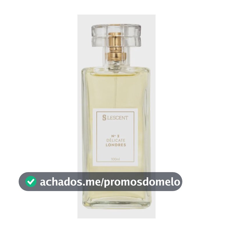 Perfume Deo Colônia Lescent N2 Delicate Londres 100ml Feminino