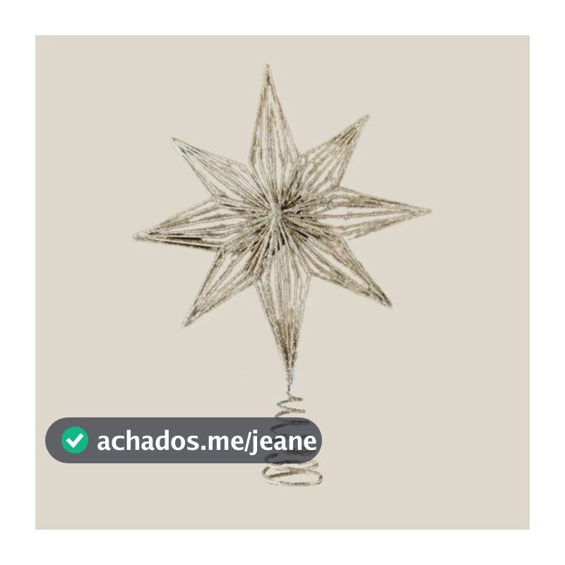 Ponteira De Árvore Gold Ferro 33cm - A\casa
