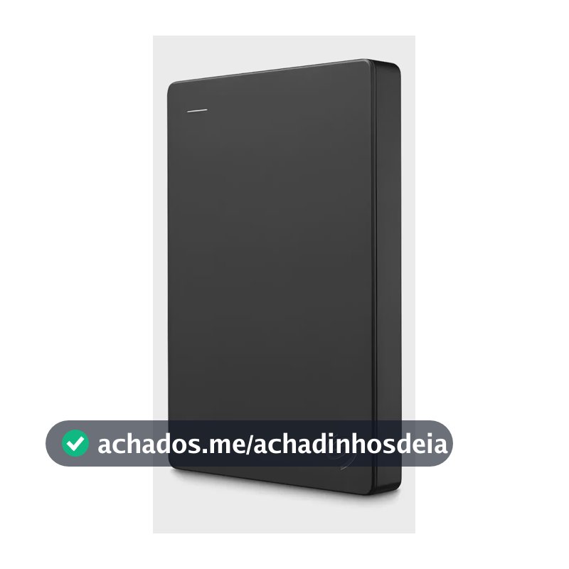 Hd Externo Seagate 1tb Usb 3.2 Portátil Preto (stgx4000100) Preto