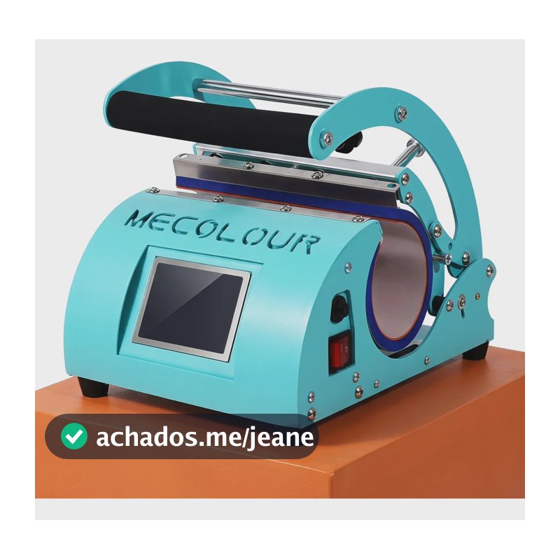 Prensa Térmica Sublimação Copo Reto 20oz Maquina De Estampar Canecas Mecolour