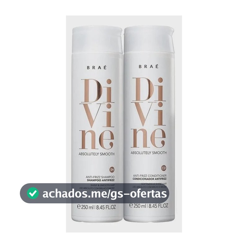 Brae Kit Divine Shampoo 250ml + Condicionador 250ml