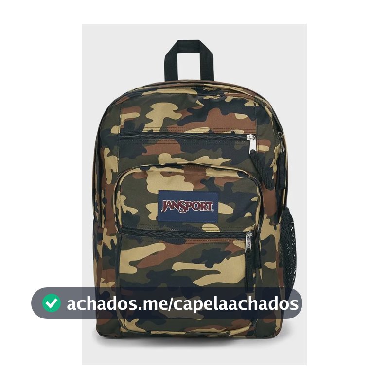 Mochila Big Student 34l Buckshot Camo Jansport Buckshot Camo Estampado
