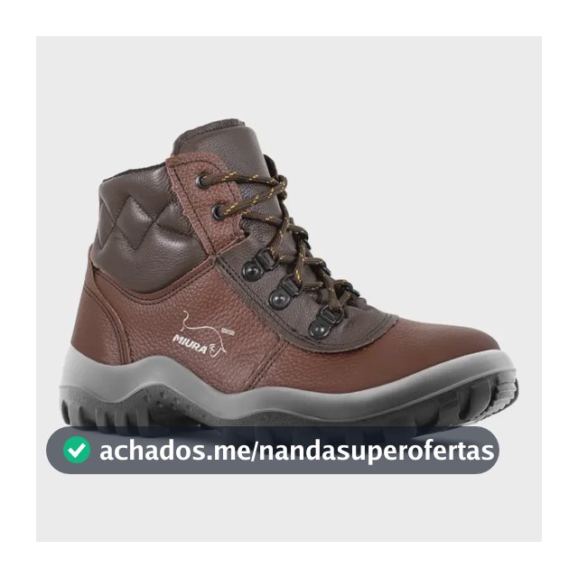 Bota Botina Seguranca Miura Safetline Couro Epi Eletricista