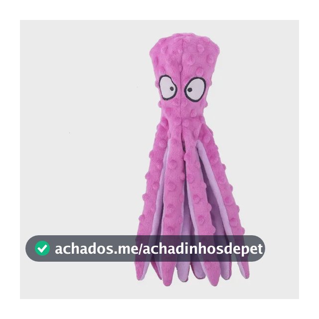 Polvo De Pelúcia Para Pets  Brinquedo Interativo Com Som Lilás Polvo