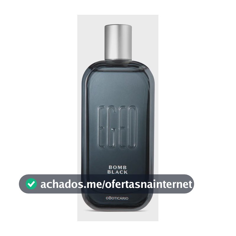 O Boticário Egeo Bomb Black Masculino