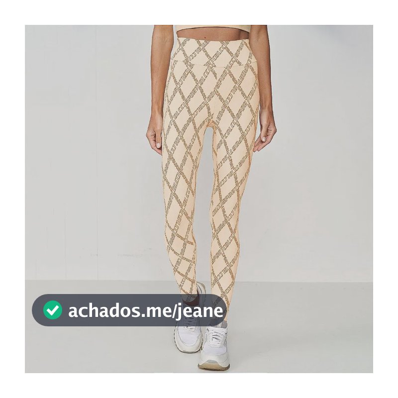 Calça Legging Colcci Sculp Bege Bege P
